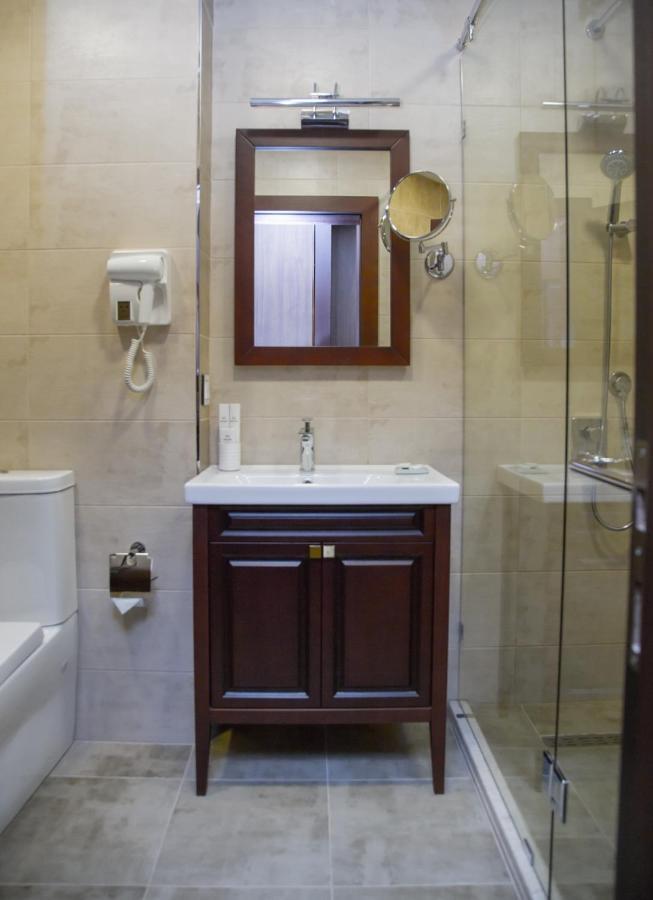 Macara Sheki City Hotel Buitenkant foto